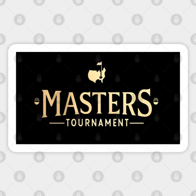 Masters tournament Magnet by CreationArt8